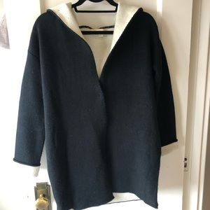LOVESTITCH Hooded Coat Cardigan